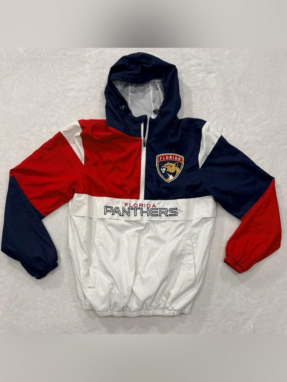 NHL Florida Panthers Windbreaker Jacket G-III Sports by Carl Banks Men's size M